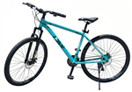 Bicicleta MDX Racer 2.4 rodado 29 con 21 velocidades  celeste