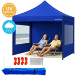 Gazebo GADNIC GAZEBO01 plegable reforzado 3X3 mts azul
