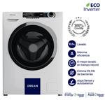 Lavarropa DREAN LCFDR1012SB0 Ecoinverter 10,5Kg blanco