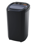 Lavarropas Semiautomático WANKE PREMIUM PLUS LWBE200T3EARBP 20Kg Negro carga superior