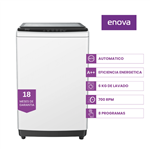 Lavarropas ENOVA LE06S10 Automático Carga Superior 6Kg Blanco