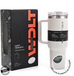Vaso Térmico WANDERLUST 40123 con Bombilla 1200 ml Off White