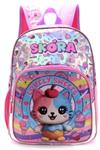  Mochila SKORA 42962 Think Happy Teen Kawaii Gatito Helado