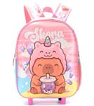 Mochila SKORA 42186 Carro Petit Termoformada Capibara Unicornio 12"