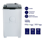 Lavarropas Semiautomático DREAN LTDR87SB0 8 Kg Blanco