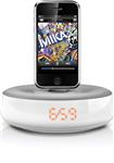 Parlante PHILIPS DS1100 con Base para IPOD/IPHONE Reloj Luz