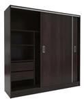 Placard ORLANDI SUAVE 3150 2 Puertas Corredizas 1.80 Mts Wengue