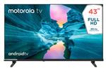 Smart Tv Led MOTOROLA 43" MT4300 Full HD Android TV Negro