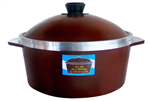 Olla ETERNA 100 Grande Rectificada Marrón 4 Lts