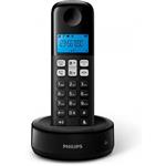 Teléfono PHILIPS D1311B/77 Inalámbrico Negro