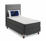 Combo PIERO Completo 1 Plaza – Sommier + Colchón + Respaldo + Almohada