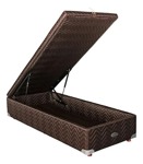 Base Sommier SPRINGWALL ROOMY 80x200x38 cm con Baulera