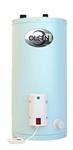 Termotanque Eléctrico OLSEN TEV80C 80 Lts Conex Superior colgar o apoyar Celeste