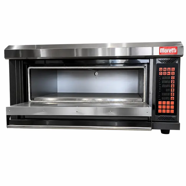 Horno Pizzero Eléctrico MORETTI VULCANO-20 Industrial sin Humificador 6600w