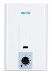 Calefón ESCORIAL CE-14L 14Lts Tiro Natural GN Encendido Automático Blanco