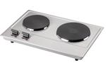 Anafe SIKLA ES3202 de Empotrar o Apoyar de 2 H 2500W Inox