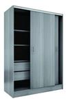 Placard ORLANDI SUAVE 3172 2 Puertas Corredizas 1.24 Mts Jacaranda
