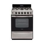 Cocina WHIRLPOOL WFX57DW 4 Hornallas 55cm Acero Inox