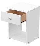 Mesa MOSCONI DAKAR ZERO 56857 De Luz 1 Cajón Blanco