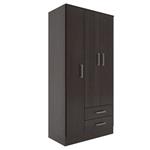 Placard ORLANDI 3533 3 Puertas 2 Cajones color Wengue