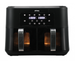 Freidora de Aire ATMA 94FRD248AP 8,5 Lts Doble 2200W Negro
