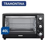 Horno Eléctrico TRAMONTINA HEG Glass Cook 40 Lts 1500w Acero y Negro