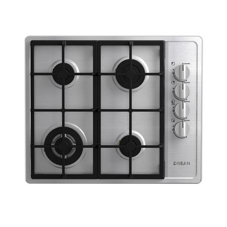 Anafe a Gas DREAN AGDR60EIA1 Acero Inoxidable  60 cm 