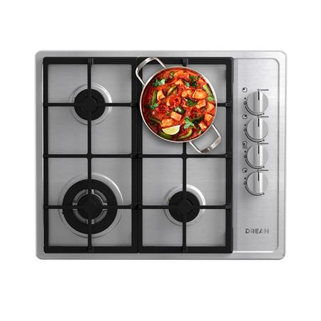 Anafe a Gas DREAN AGDR60EIA1 Acero Inoxidable  60 cm