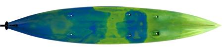 Kayak ATLANTI-KAYAKS ANGLER 4,30 Con timón y pedalera, con 1 Remo
