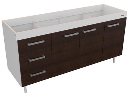 Bajo Mesada MOSCONI EXPRESS 10137 1.60 Mts Chocolate 