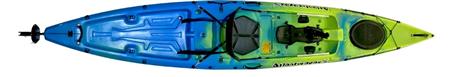 Kayak ATLANTI-KAYAKS ANGLER 4,30 Con timón y pedalera, con 1 Remo