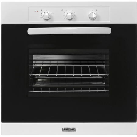 Horno LONGVIE H1500B 68.5 Lts Multigas Blanco