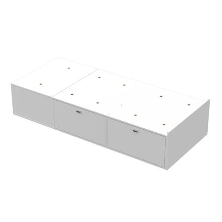 Cama Box MOSCONI 57021 Benethon 80 81x192x38 cm Blanco 