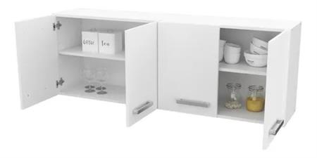 Alacena MOSCONI EXPRESS 10082 4 Puertas 1.60 Mts Blanco 