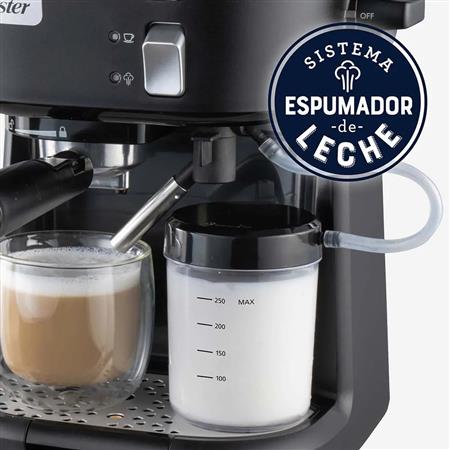 Cafetera OSTER BVSTEM5501B de Espresso Negra 15 Bares