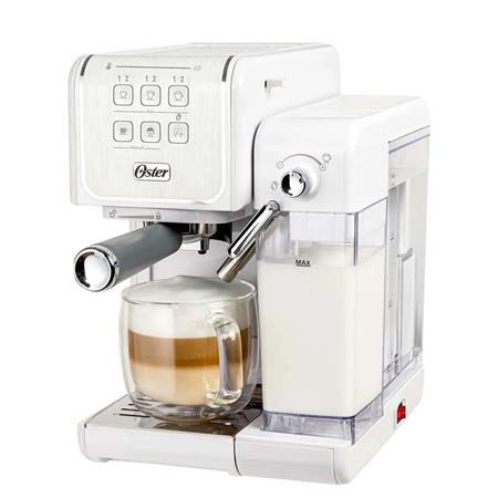Cafetera OSTER BVSTEM6801W PrimaLatte Touch 19 Bares Blanca