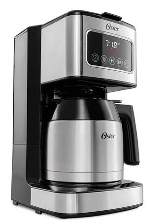 Cafetera OSTER BVSTDC4404 Programable 8 tazas Pantalla táctil 