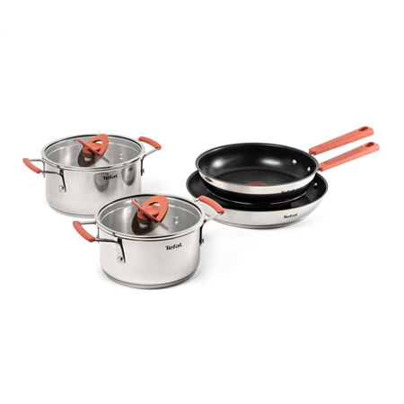 Sartén Ollas TEFAL G720S604 Optispace  6 piezas