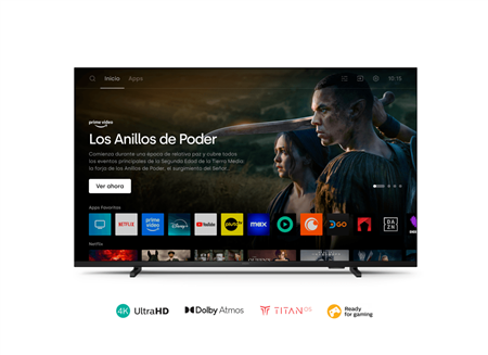 Smart TV PHILIPS 50PUD7309/77 Titan 4K 55"