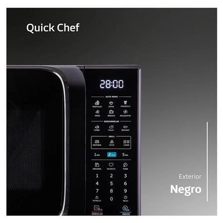 Microondas BGH B223DN20I Eco Negro Digital 23 Litros 
