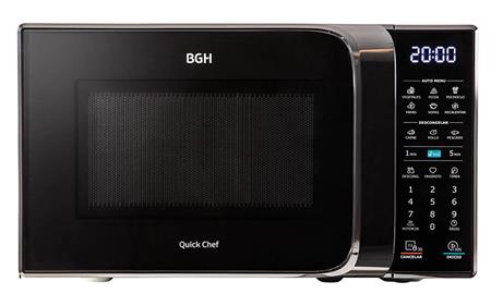 Microondas BGH B120DN20I Eco Negro Digital 20 Litros