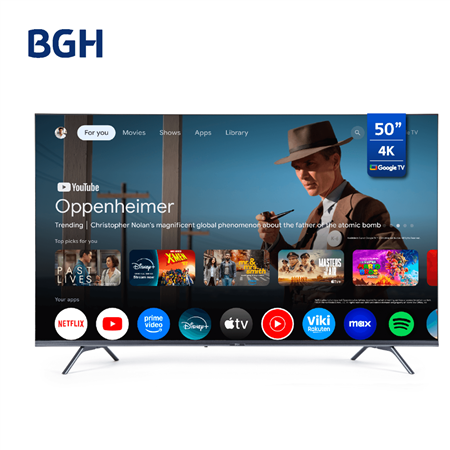 Smart Tv Led BGH B5024US6G UHD 50" Google Tv 