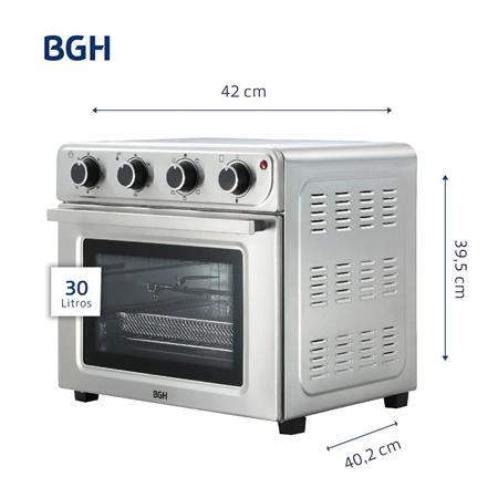 Horno Eléctrico BGH BHE30FX24T Air Fryer 30 litros