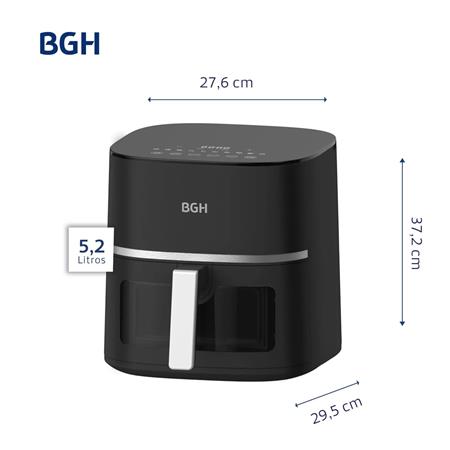 Air Fryer BGH BAF52N24 5,2 Litros