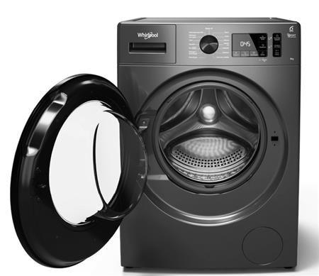 Lavarropas WHIRLPOOL WNQ90AS 9kg Titanium Inverter Gris Oscuro