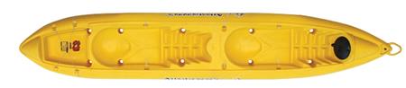 Kayak ATLANTI-KAYAKS K2 2 Personas Incluye 2 remos 