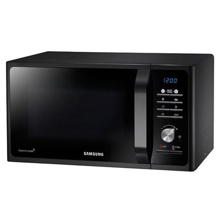 Microondas SAMSUNG MG23F3K3TAK 23 Lts 800w Grill Cerámico Negro
