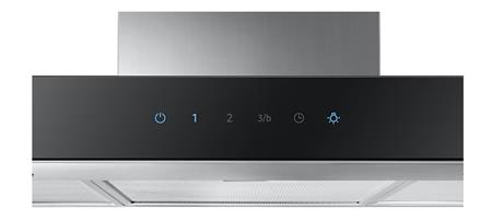 Campana SAMSUNG NK36M5070BS Filtro lavable de aluminio luces LED Control táctil 90cm