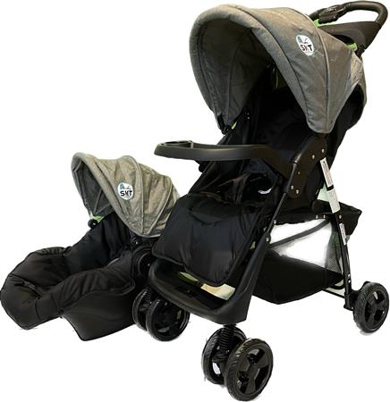 Coche Cuna LATAPY 2056B Europeo 6 Ruedas 