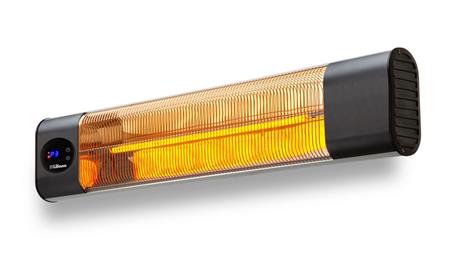 Calefactor LILIANA CCP2203 Exterior De Pared/Piso/Techo Radiante Fibra de Carbono 2200w